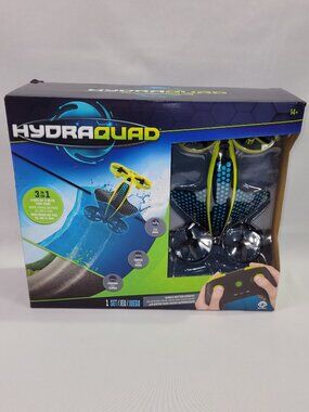 Hydraquad 3 in 1 Hybrid Air to Water Stunt Drone RC Remote Control